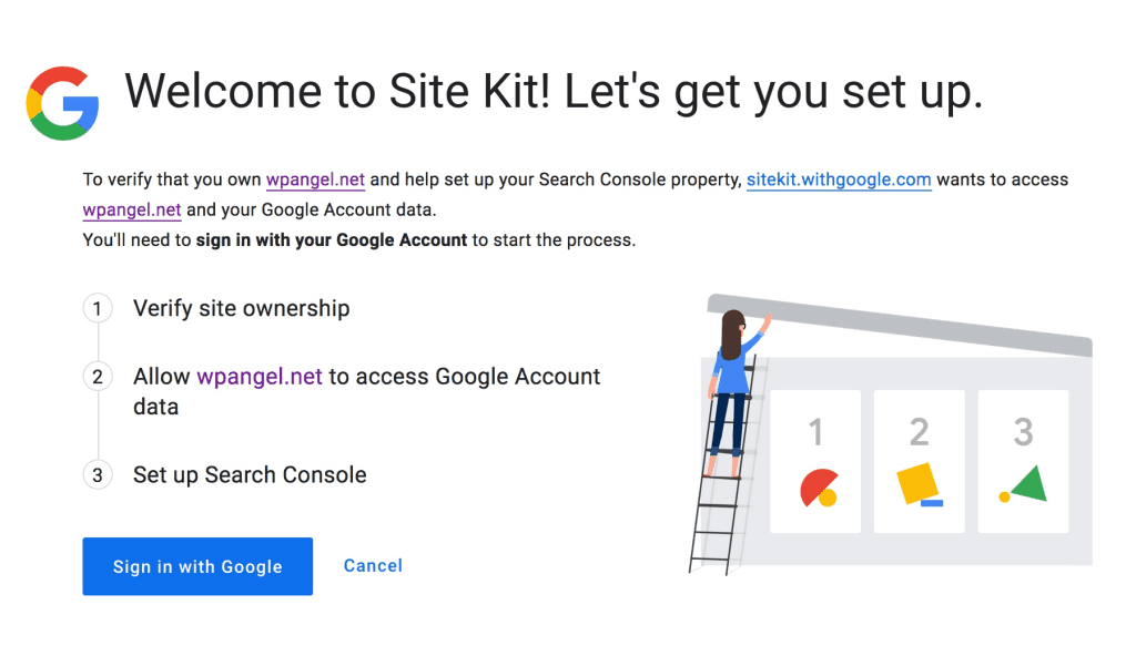 welcome to site kit